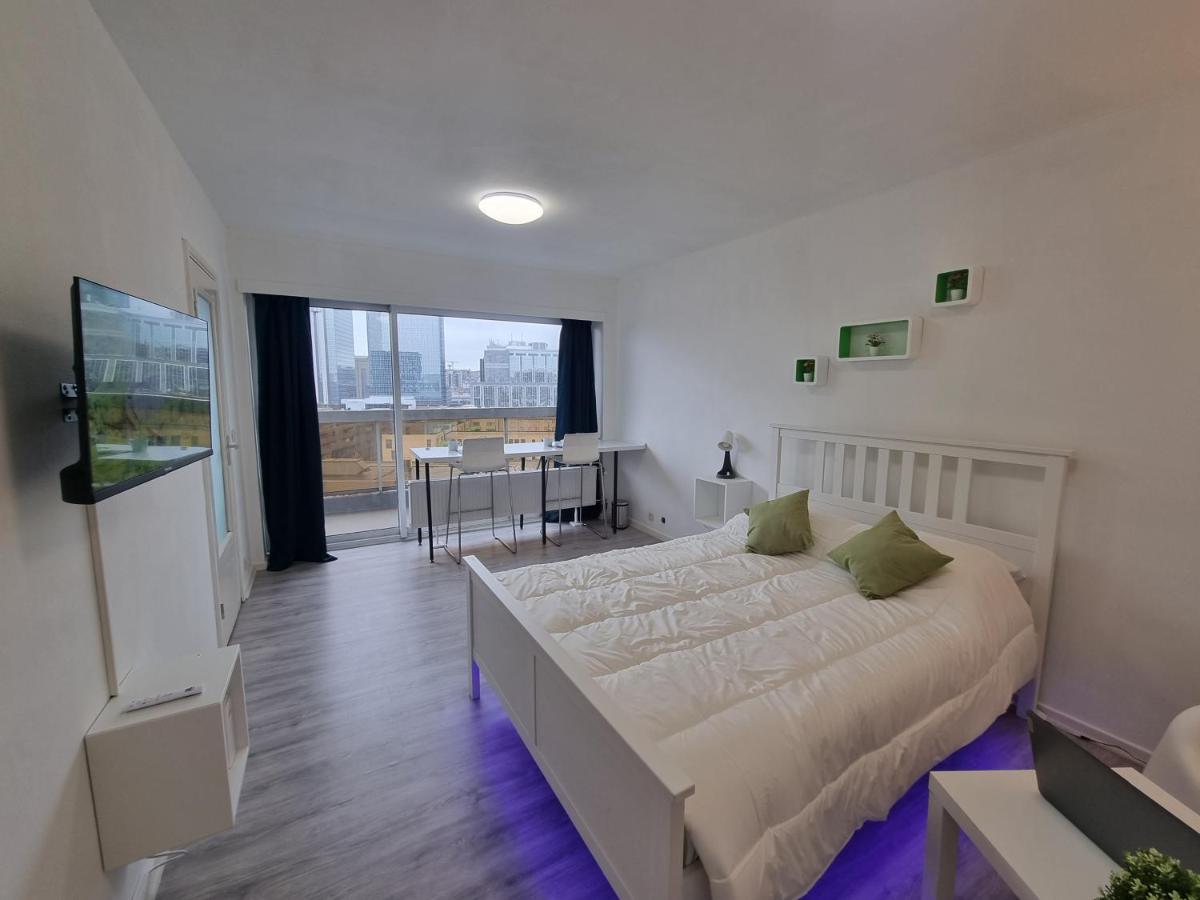 Panoramic View Studio Apartamento Bruxelas Exterior foto