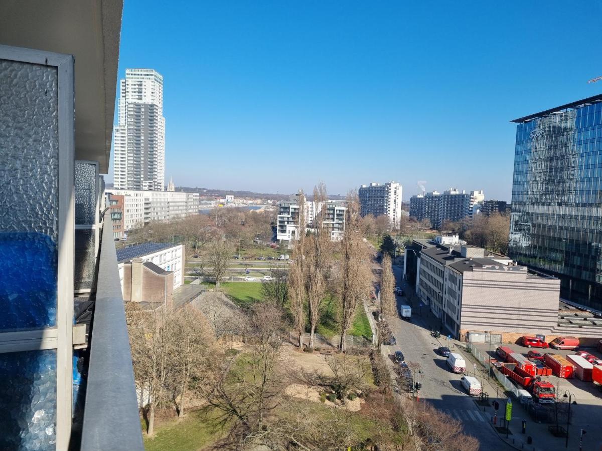 Panoramic View Studio Apartamento Bruxelas Exterior foto